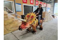 China Red tiger Animatronic Simulation Walking Dino supplier