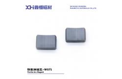 China Small Generator High Temperature Resistant Permanent Magnet Ferrite with Anisotropic Sintered Material supplier