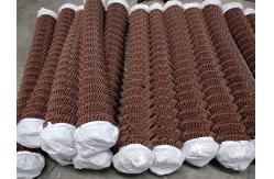 China Decorative Protection Metal Chain Link Fence Easily Assembled supplier