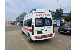 China FORD High Roof Ambulance Multi-Function Monitoring Ambulance supplier