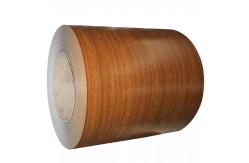 China Wood Grain Printed PPGI Steel Coil G550 Prepainted Galvanized Coil supplier