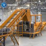 Freezer Home Appliance Electronic Scrap Shredders Waste Recycling Production Line for sale