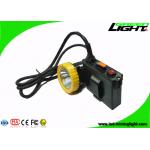 IP67 Waterproof Coal Rechargeable Miners Headlamp 3.7W 11.2Ah Li Ion Battery for sale