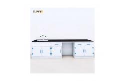 China Anti Alkali Lab Benches With Storage supplier