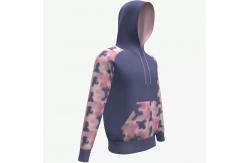 China Sublimated Pullover Sports Team Hoodies Solid Pattern Anti Wrinkle supplier