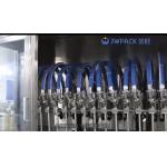 Automatic Soap Detergent Dishwashing Piston Liquid Filling Machine 4 Head 100ml-1000ml for sale