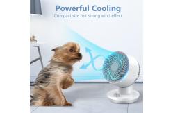 China Portable Desktop Air Circulating Fan 8.5x12 Inch With 3 Speeds supplier