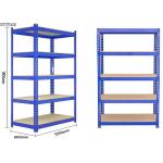 Capacity 50-100 Kgs Warehouse Storage Racking Metal Shelving Optional Color for sale