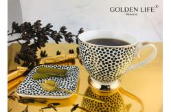 China 2020 New Design Ceramic New Bone China Custom Coffee Mugs For Gift supplier