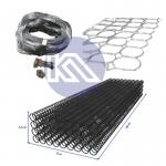 Inconspicuous Obstacle Fence Security Wire Mesh Barrier MZP Tangle Barely Noticeable Obstacle 10х10х1.4m  Anti Tank Wire for sale