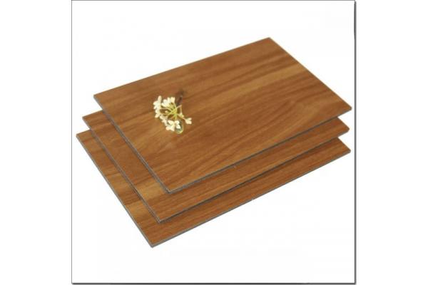 1000mm-2000mm Width Wooden Aluminum Composite Panel with Class B1 Fireproof