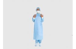 China Customized Size Disposable Surgical Gown Breathable Personal Safety CE Approved supplier