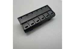 China CAT5e/CAT6/CAT6A Patch Panel Front Panel Adapter 6 Slots for RJ45 Keystone UTP Black supplier