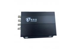 China 4 Port 1080P Video Over Ethernet Converter Coax Multimode Fiber Converter 12V supplier