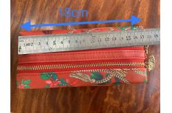 China TGKELL Bag Making Accessories , Fabric Canvas Pencil Pen Case 18x8x8cm 0.1KG supplier