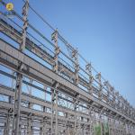 Large Span Prefabricated Factory Building Metal Warehouse Customized