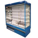 Fruit Store Open Front Display Cooler With Night Blinds for sale