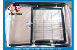 China Hot Dipped Welded Fence Gate With Stainless Steel Lock OEM Acceptable supplier