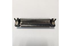 China 64 Pin Centronic Male Right Angle PCB Connector With Boardlock supplier