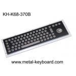 USB Panel Mount Trackball Mouse Stainless Steel Keyboard for sale