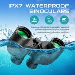 Waterproof Military Powerful Compact Binoculars With Internal Rangefinder Compass