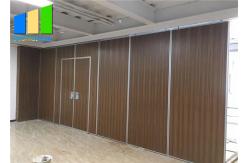 China Auditorium High Soundproof Partition Acoustic Movable Wall For Ballroom supplier