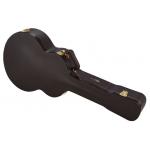China PVC Leather Exterior Jumbo Guitar Case Velvet Padding Interior With Locks And Soft Handle for sale