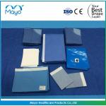 PP PE Lithotomy Drape Set Disposable Surgical Packs Abdominal Drape for sale