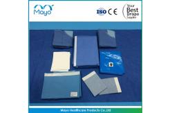 China PP PE Lithotomy Drape Set Disposable Surgical Packs Abdominal Drape supplier