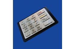 China 16 Long Travel Button Metal Numeric Keypad Rugged RS232 For Industrial supplier