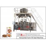 Pet Food Doypack Bag Premade Pouch Packaging Machine With Multi Head Scale And Metal Detector Machine for sale