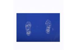 China Disposable Peel Off Cleanroom Blue PE Film Sticky Mat 30 Layers supplier