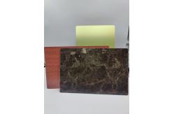 China Anodized Interior Wall Acp Sheet , Aluminium Composite Board 2mm supplier