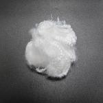 Virgin Polyester Staple Fiber 1.56D 51mm White High Stain Resistance for sale