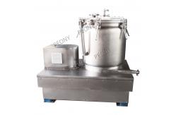 China SS304 Vertical Basket Centrifuge Explosion Proof CBD Washing Oil Extraction Machine supplier
