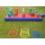 Target Game Pvc Inflatable Ring Toss Game With Rings