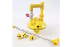 China Breeding Pressure Regulating Valve Poultry Drinking Line Parts Yellow supplier