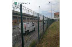 China Bus Stop V Mesh Security Fencing Queue Management supplier