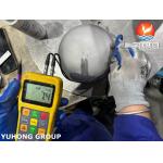Super Duplex SAF2507 Pipe Fittings , ASTM A815 WPS UNS S32750 Buttweld Cap