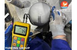 China Super Duplex SAF2507 Pipe Fittings , ASTM A815 WPS UNS S32750 Buttweld Cap supplier