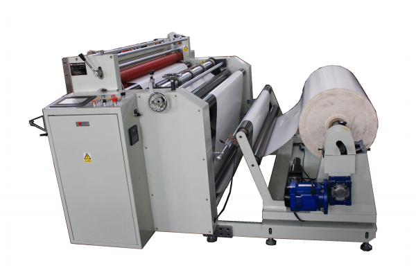 precision paper roll to sheet cutting machine with slitting function