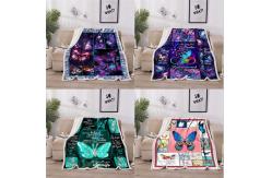 China Customized Printed Microplush Home Warm Soft Fleece Blanket supplier