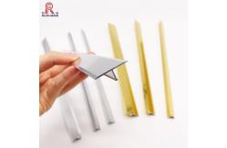 China T Shape Aluminium Transition Strip Metal Tile Boder Trim Strips For Transition supplier