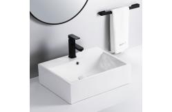 China New Design Small Size Ceramic Bathroom Wash Hand Basin Art Basin supplier