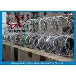 Hot-Dipped Galvanized Razor Barbed Wire with BTO-11 BTO-22 / Bazor Barbed for sale