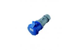 China Three Phase  220V 16A Male Socket Sleeve Electrical Connectors Waterproof supplier