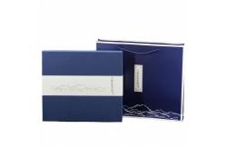 China Classical Sandalwood Business Stationery Set Bookmark Notebook Craft Pen U Disk supplier
