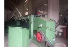 China 4.3m Zinc PVC Coated Gabion Mesh Machine double twisted supplier