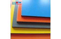 China 4mm 1250mm Plastic Aluminum Composite Sheet Material Panels Spectrum AA3003 supplier