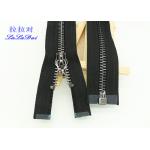 Custom Clothing 15 # Heavy Duty Coat Zippers , Euro Teeth Auto - Lock Extra Large Zipper for sale